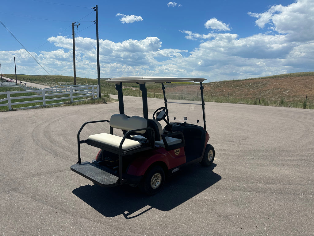 2019 Yamaha	Drive 2 Maroon Lead-Acid 4 Passenger - Electric