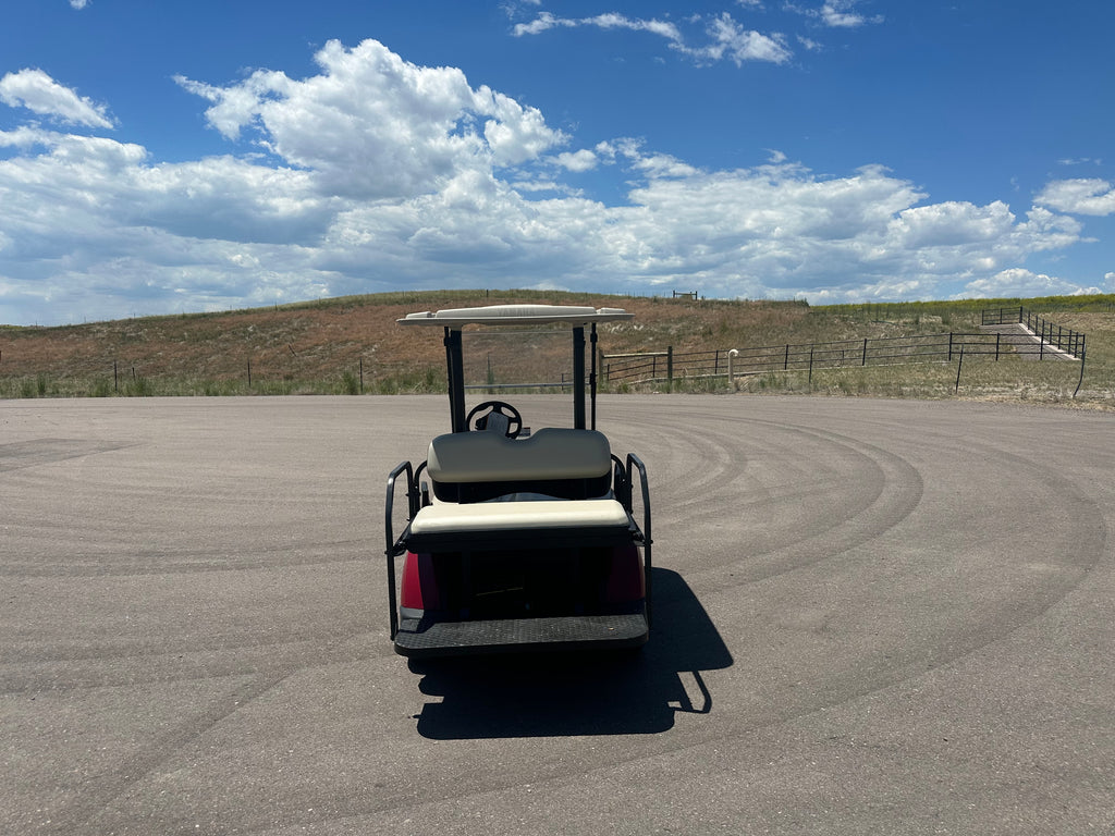 2019 Yamaha	Drive 2 Maroon Lead-Acid 4 Passenger - Electric